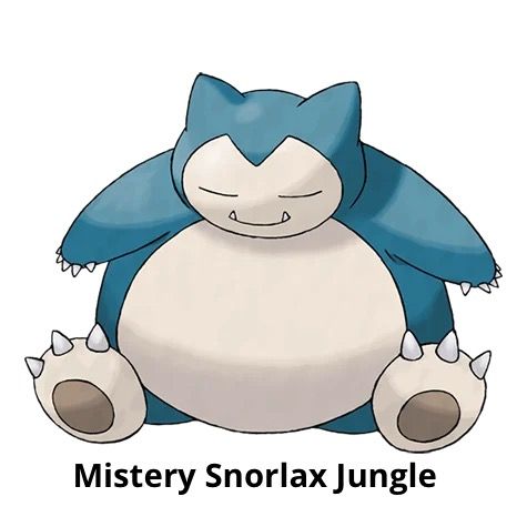 Mistery Snorlax Jungle Plush Toy image 1